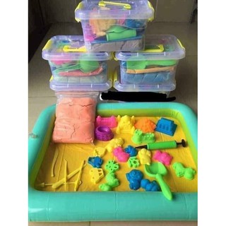 Bộ cát nặn sinh học cho bé
