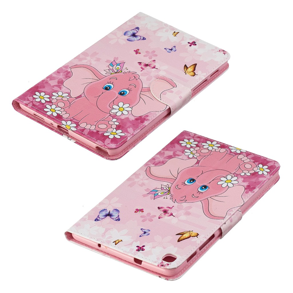 Vỏ bảo vệ máy tính bảng hình hoạt hình xinh xắn chống rơi cho Samsung Galaxy Tab A 8.0 With S Pen 2019 SM P200 P205