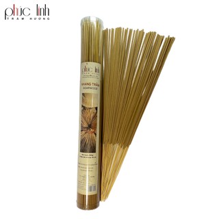 Nhang Trầm Nhãn Trắng_Dài 30cm_180gr_150cây_Trầm Hương Phúc Linh, Cam Kết Không Hương Liệu và Hóa Chất