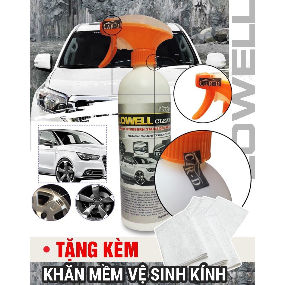 Lowell Clean - Tẩy ố đa năng kính, logo, nẹp mạ crom, lazang ô tô | BigBuy360 - bigbuy360.vn