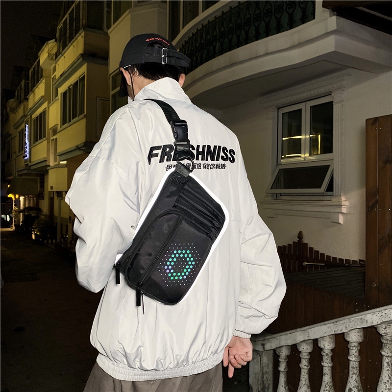 Túi đeo chéo chất liệu chống nước phong cách trẻ trung thời trang nam nữ 629 | BigBuy360 - bigbuy360.vn