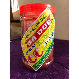 Tôm chua Bà Duệ (tôm nõn bỏ đầu) 400g - Đặc sản Huế