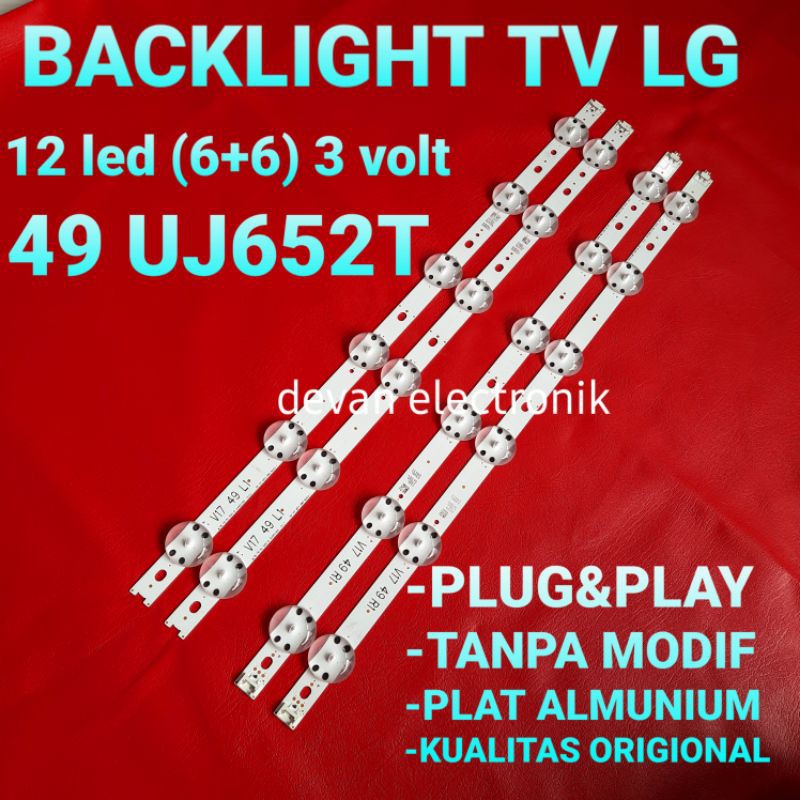 Đèn Led Gắn Sau Tv Lg 49uj652t - Led Lg 49uj652t - Led Tv Lg 49uj652 Lg 49uj652t