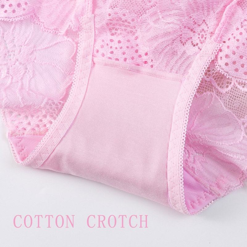 Set 3 Quần Lót Ren Trong Suốt Gợi Cảm Cho Nữ ZXYOUPING