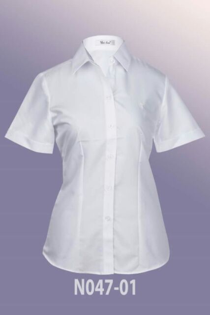 Áo Thái Hòa màu trắng chất vải đẹp có vải trơn và sọc | BigBuy360 - bigbuy360.vn