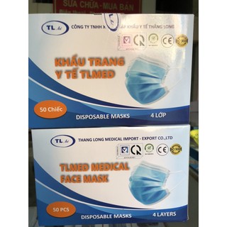 Khẩu Trang y tế Thăng Long 4 lớp