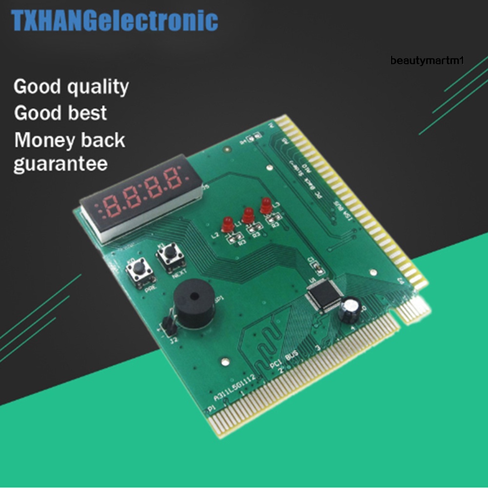 Thẻ Chẩn Đoán Bo Mạch Chủ Pc Analyzer 4 Chữ Số Chuyên Dụng Cho Pci Isa | BigBuy360 - bigbuy360.vn