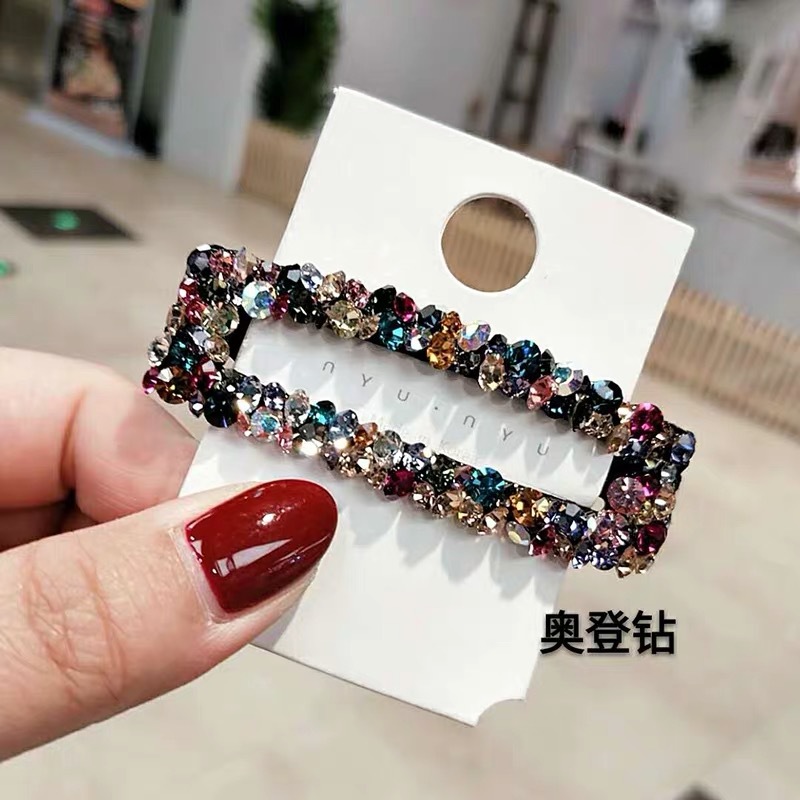 Kẹp Tóc Nữ Đính Đá Phong Cách Thời Trang Hàn Quốc