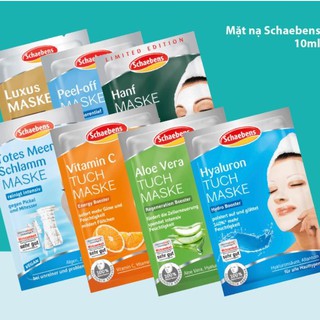 Mặt nạ dưỡng trắng và ngừa mụn Schaebens Đức 10ml - Hàng nội địa Bill Đức