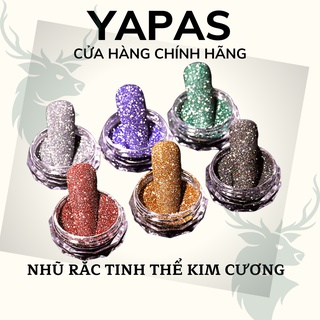 Nhũ rắc nail kim cương , hũ nhũ mịn tinh thể kim cương rắc móng ánh diamond lấp lánh siêu sáng
