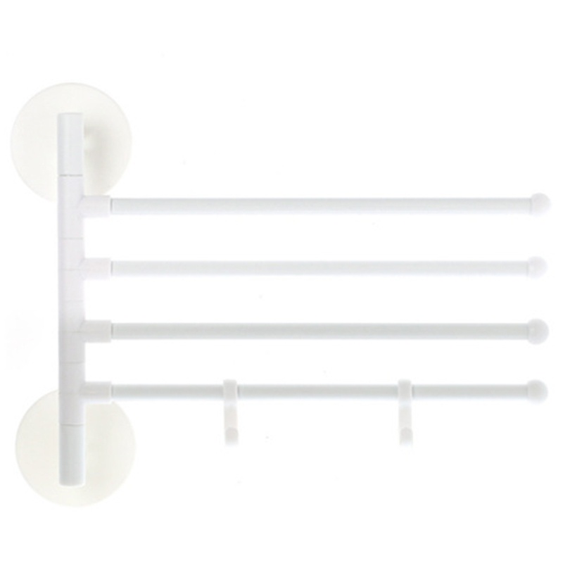 Giá Treo Khăn Gắn Tường Xoay 180 Độ Tiện Dụng° Ống Xoay Tiết Kiệm Không Gian Cho Phòng Tắm