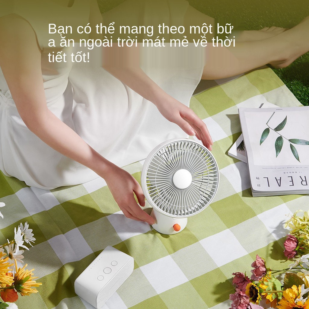 Quạt lưu thông máy tính để bàn Langfei ký túc xá hộ gia đình sạc usb nhỏ di động im lặng | BigBuy360 - bigbuy360.vn