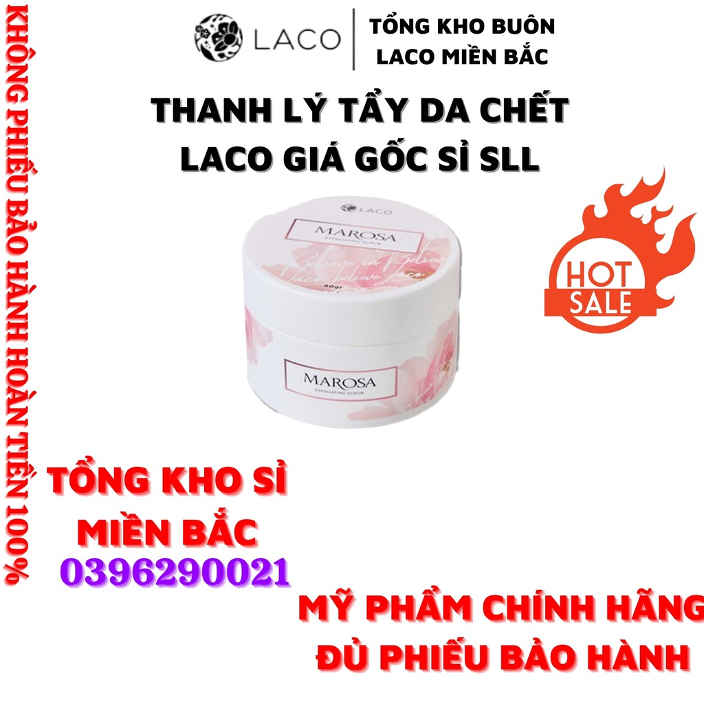 Tẩy Da Chết Marosa Scrub Laco + KÈM QUÀ TẶNG