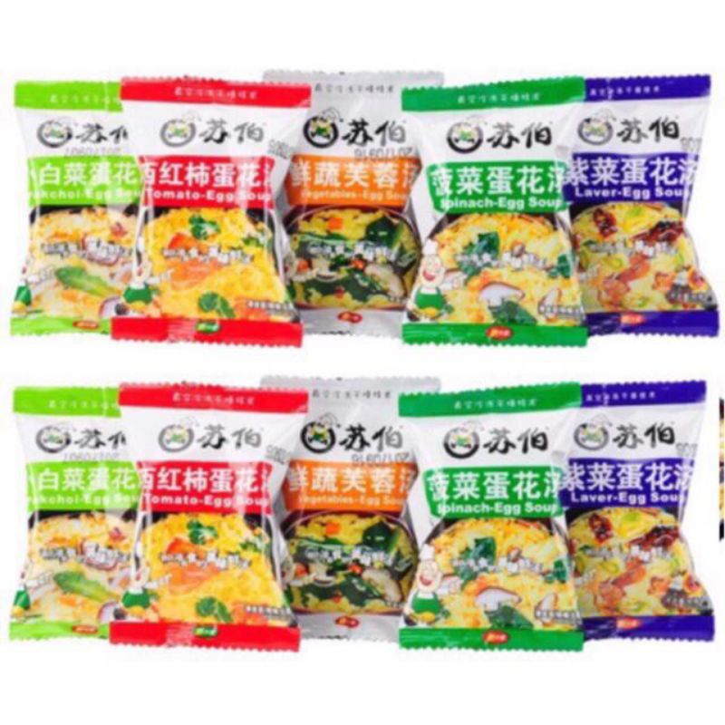 Viên canh trứng ăn liền - Thực phẩm chay | BigBuy360 - bigbuy360.vn