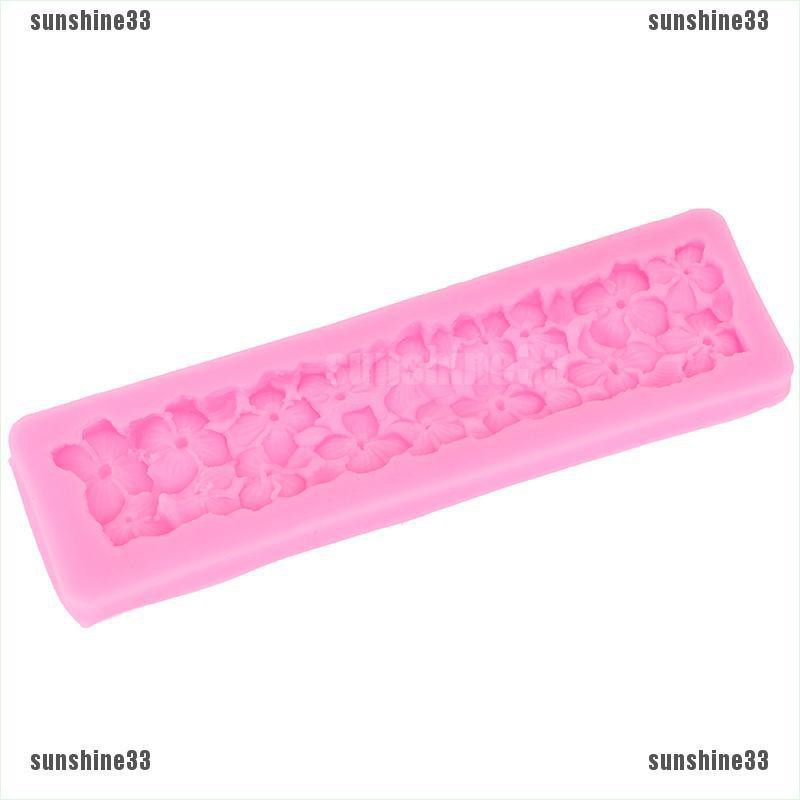 Khuôn Silicone Tạo Hình Làm Bánh Kẹo Hình Bốn Lá 3D DIY