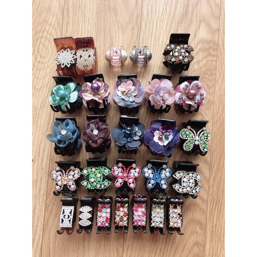 [DEAL 5K] Set Kẹp Gắp Sang Chảnh cho phái nữ combo 5k/3 cái