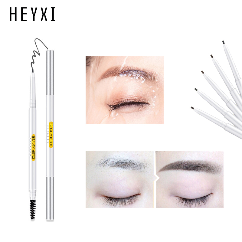 [Hàng mới về] Bút Chì Kẻ Lông Mày Trang Điểm Heyxi Hai Đầu Siêu Mịn Chống Thấm Mồ Hôi Lâu Trôi Không Tạo Vệt