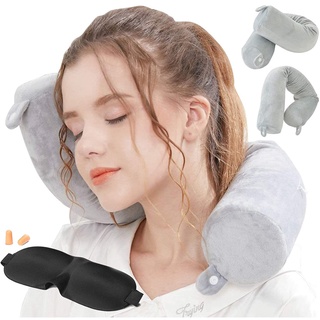 Memory Foam Du lịch Gối Cổ Gối Phụ kiện du lịch Đi du lịch trên Máy bay, Xe buýt, Tàu hỏa tại nhà