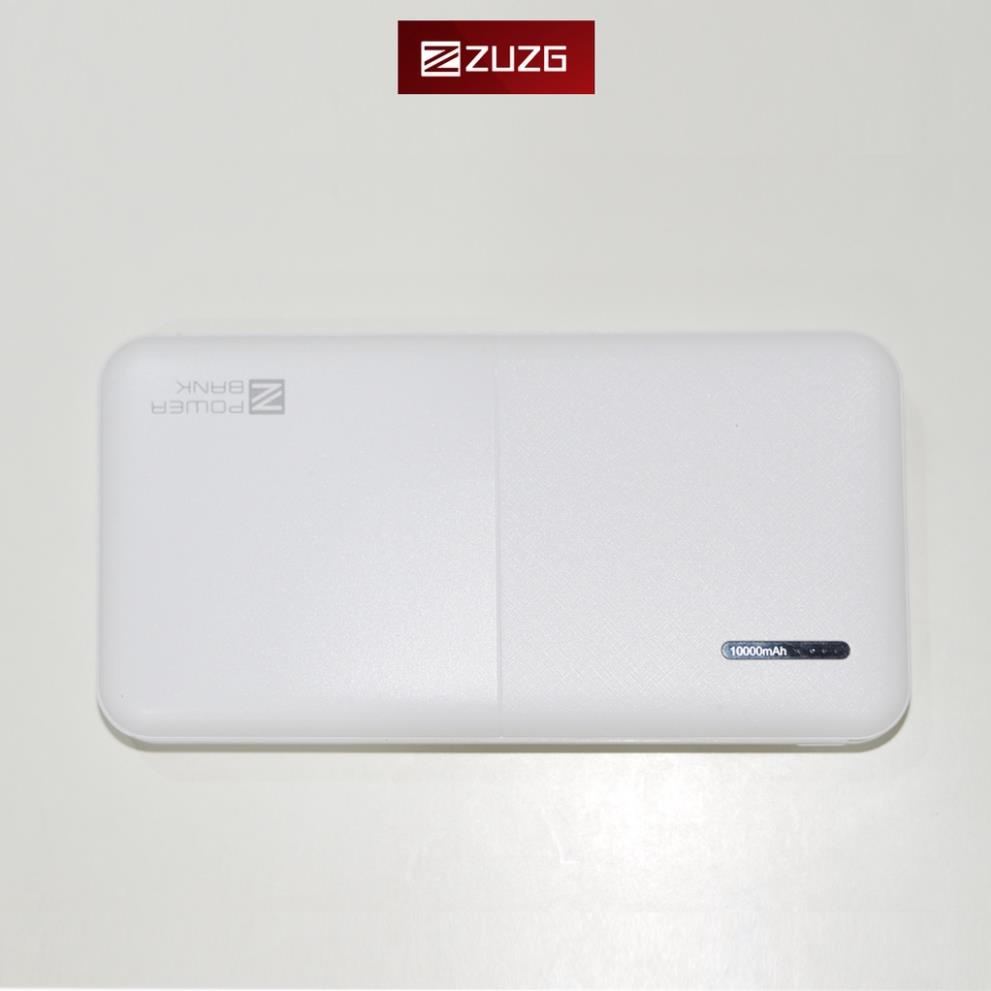 [HOT] Sạc dự phòng 10000mAH 2 cổng J01 - Hàng chính hãng ZUZG