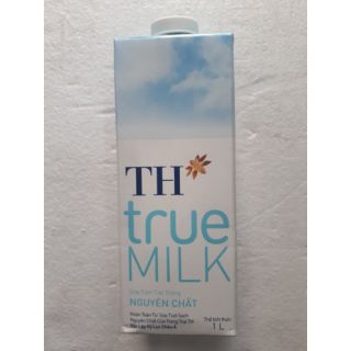  Sữa tươi tiệt trùng không đường TH true MILK hộp 1 lít 