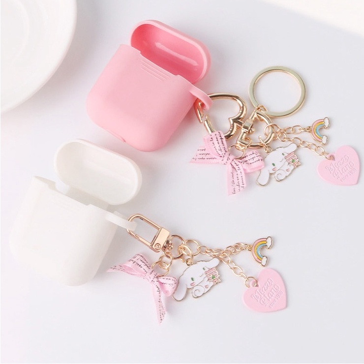 Móc Khóa Hình Chú Chó Cinnamon Dễ Thương