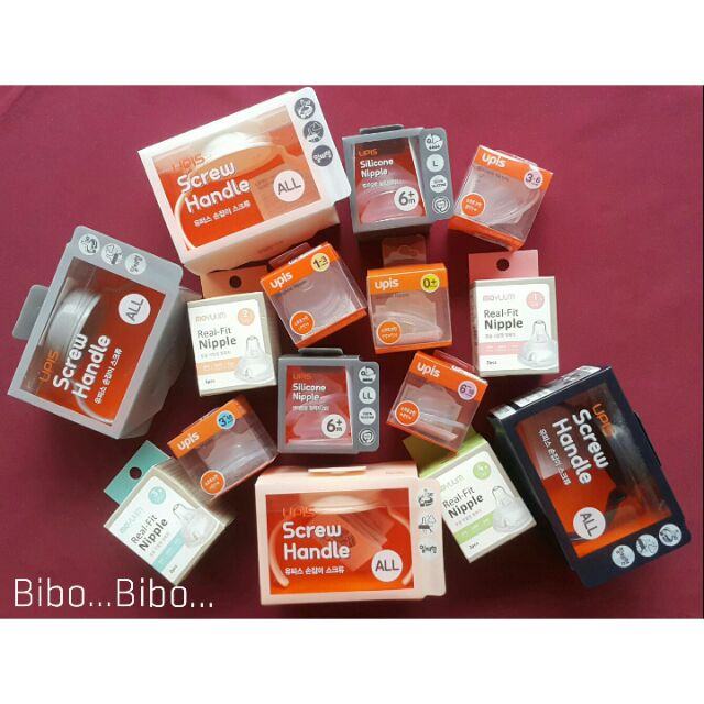 Núm/phụ kiện UPIS/MOYUUM đầy đủ size
