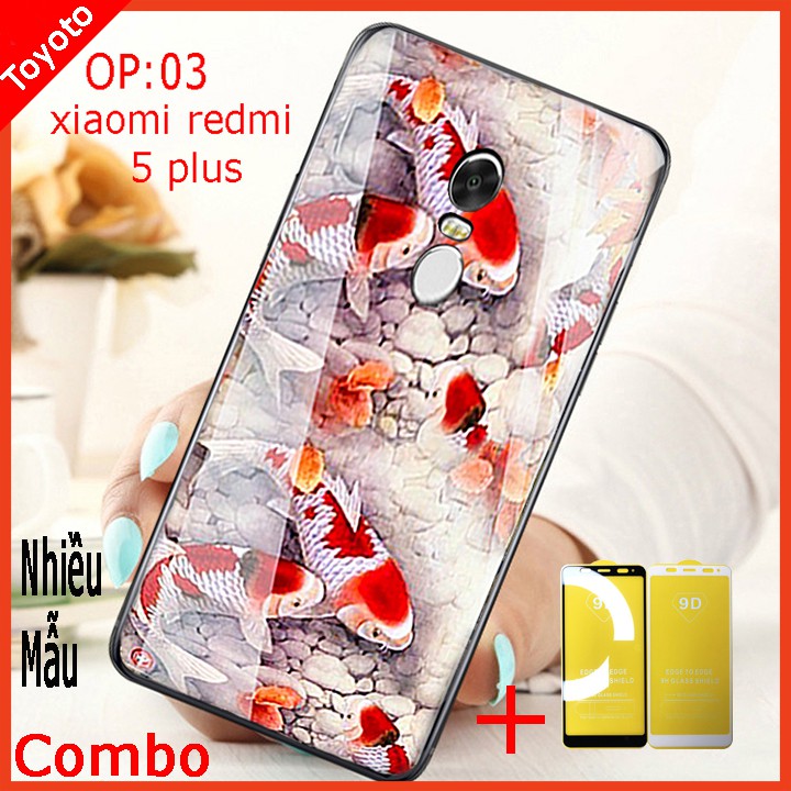 COMBO ốp lưng XIAOMI REDMI 5 PLUS sang trọng, trẻ trung (TẶNG KÈM 1 kính cường lực full màn hình) TOYOTO