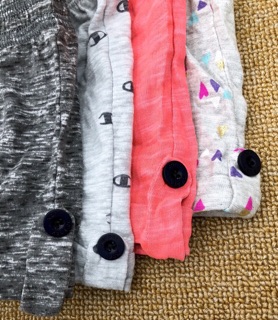 SỈ LÔ Set 3 quần thun  bé gái Jumping Bean