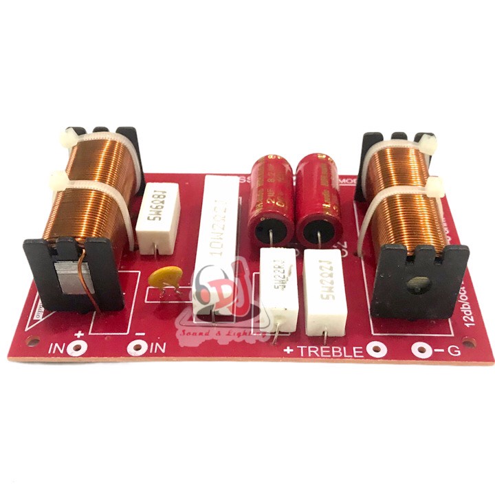 Phân tần loa kéo 01 cái mạch lọc loa phân tần loa full đơn 01 bass 1 treb phân tần loa bass 40 loa đơn 1 bass 1 treple