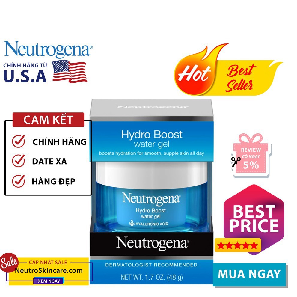 Kem dưỡng ẩm Neutrogena Hydro Boost Water Gel | BigBuy360 - bigbuy360.vn