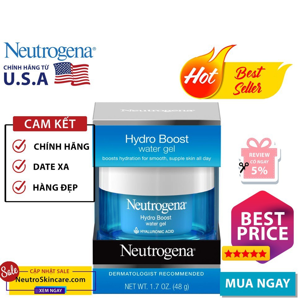 Kem dưỡng ẩm Neutrogena Hydro Boost Water Gel