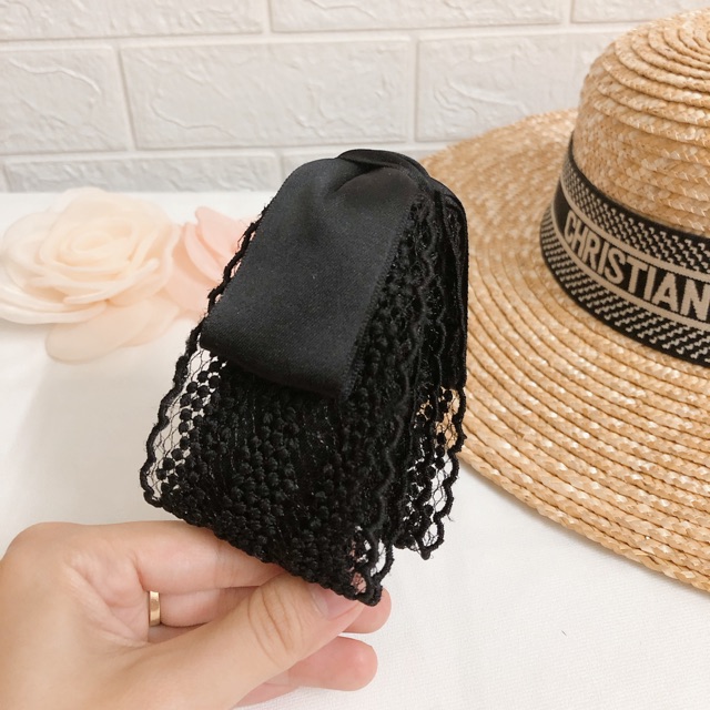 Kẹp tóc  2 màu be, đen