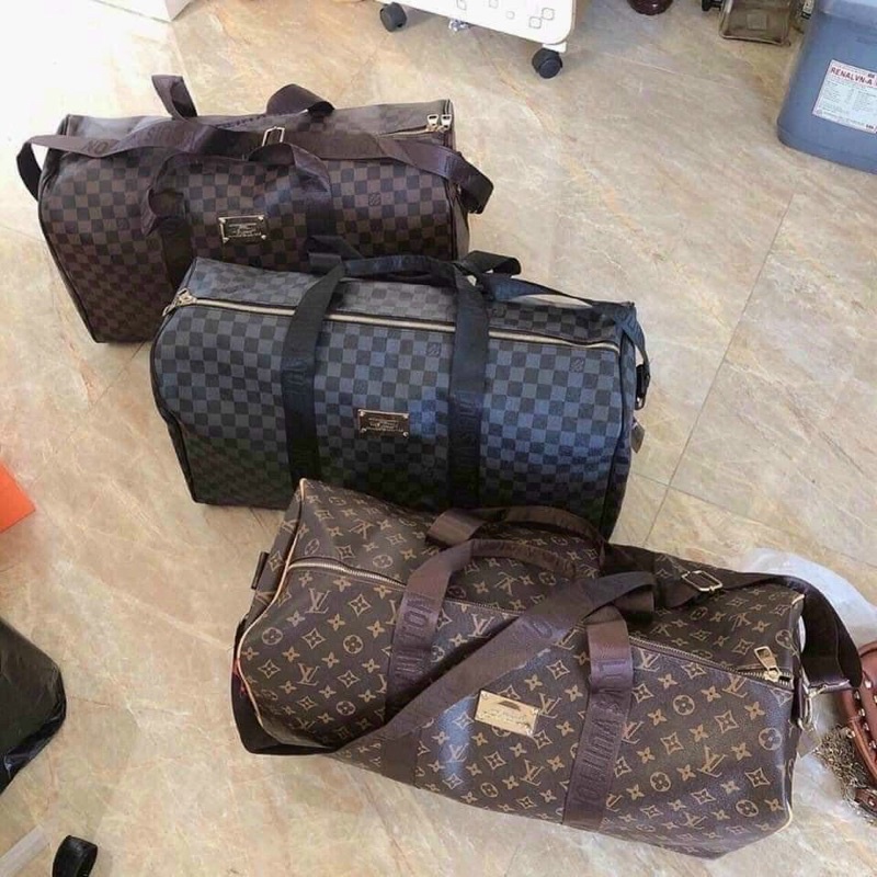 Túi Trống Du Lịch Lv, Túi Xách Du Lịch Size 50cm