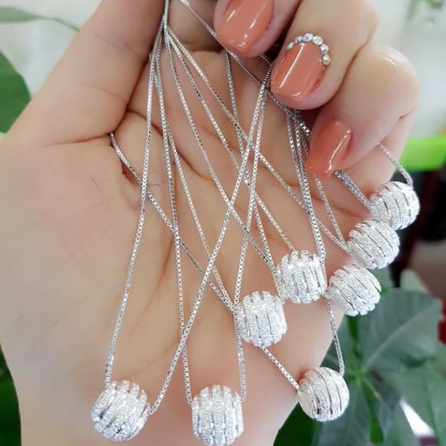 Dây chuyền bạc ý