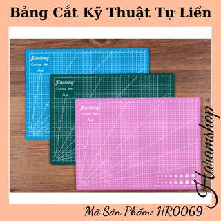 TẤM LÓT CẮT WASHI TAPE A4 TỰ LIỀN