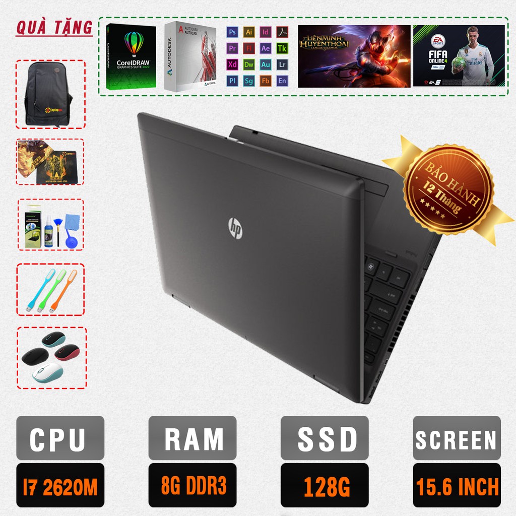 Laptop Probook HP 6560b Core i7 bảo hành 12 tháng (Cực khỏe trong tầm giá) | BigBuy360 - bigbuy360.vn