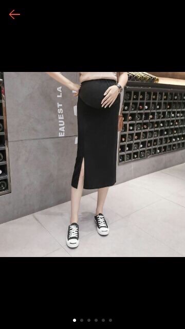 Chân váy bầu bút chì chất umi Hàn Quốc | BigBuy360 - bigbuy360.vn