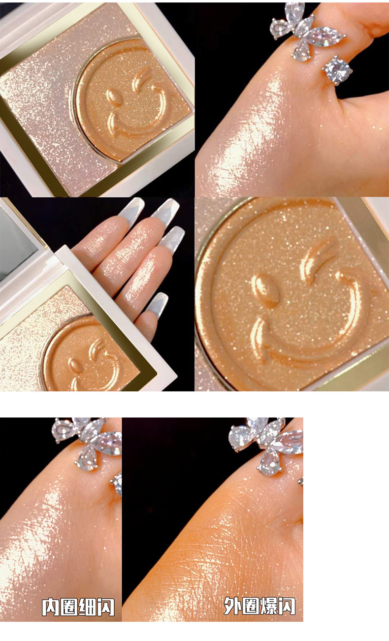 (hàng Mới Về) Phấn Bắt Sáng Dạng Nén Màu Nhũ Làm Sáng Da Maffick | BigBuy360 - bigbuy360.vn