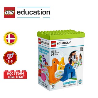 Đồ chơi lắp ráp lego education bộ vui học với các mô hình động vật 45009