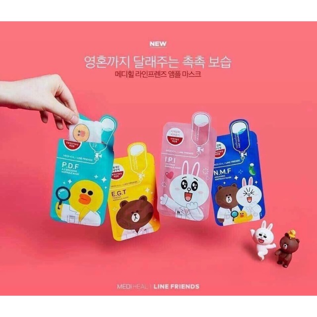 Mặt nạ Mediheal Line Friends