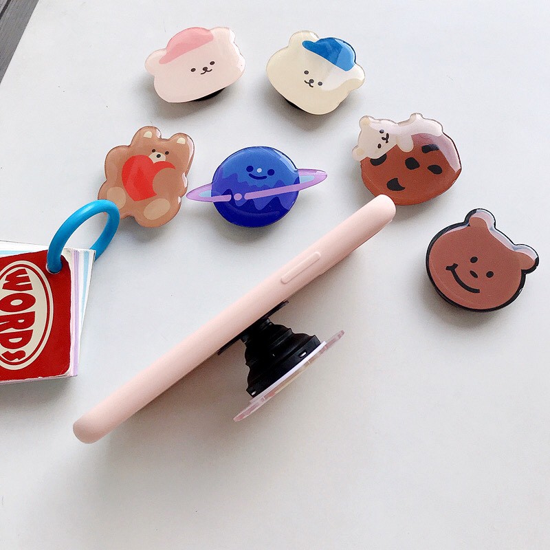 Chống điện thoại Popsocket pop up in bóng mika ME hình siêu xinh cute vô đối | WebRaoVat - webraovat.net.vn