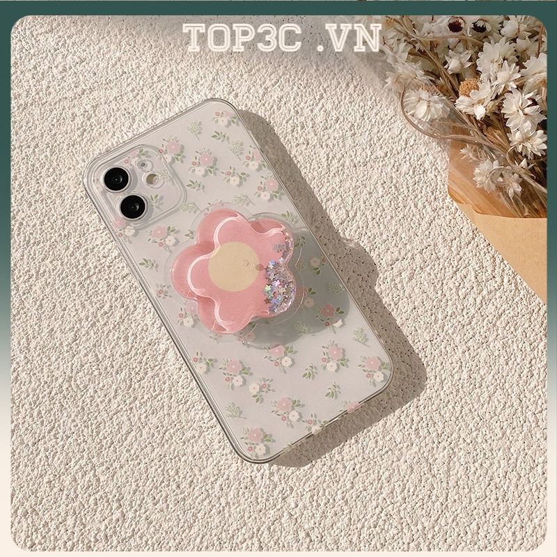 Ốp Điện Thoại TPU Họa Tiết Hoa Cho Iphone 13 12 / 11 Pro Max / Mini Xs Max Xr X 8 7Plus