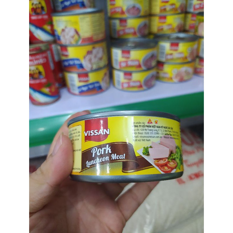 Pate thịt heo Vissan 170g