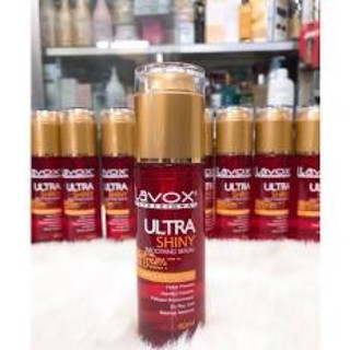 Serum bóng tóc phục hồi hư hại LAVOX ULTRA 60ml chai sành màu đỏ💥FREESHIP💥 cung cấp chất nuoi dưỡng mái tóc, dưỡng ẩm 💥💥
