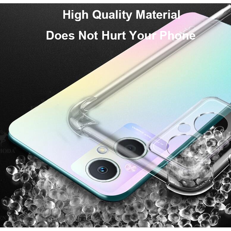 Ốp Điện Thoại Silicon TPU Mềm Trong Suốt Chống Sốc Cho OPPO Reno 7Z 8Z 5G