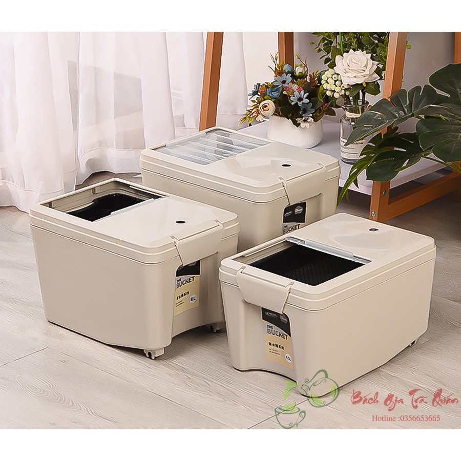 💥 SIÊU SALE 💥2 Mẫu Xô Đựng Rác Trà - Trà Thải 6.5L và 11L