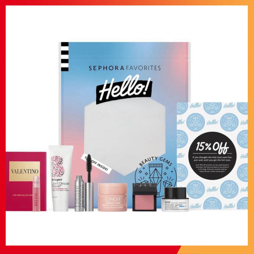 [CÓ BILL US] Set 6 Món Sephora Favorites SIÊU HỜI ( CÓ TÁCH SÉT)