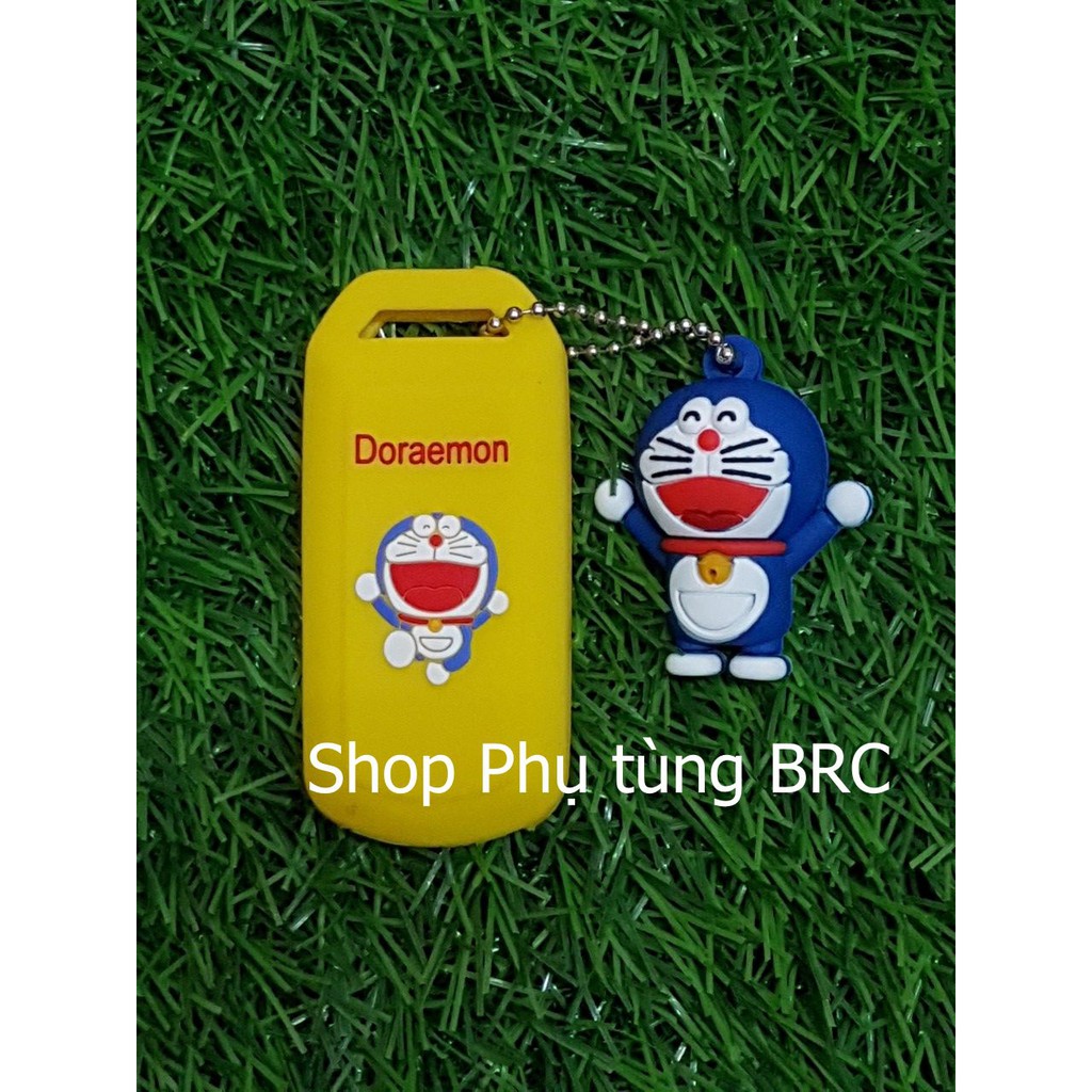 Bao da chìa khóa  SMARTKEY 3 nấc công tắc DORAEMON