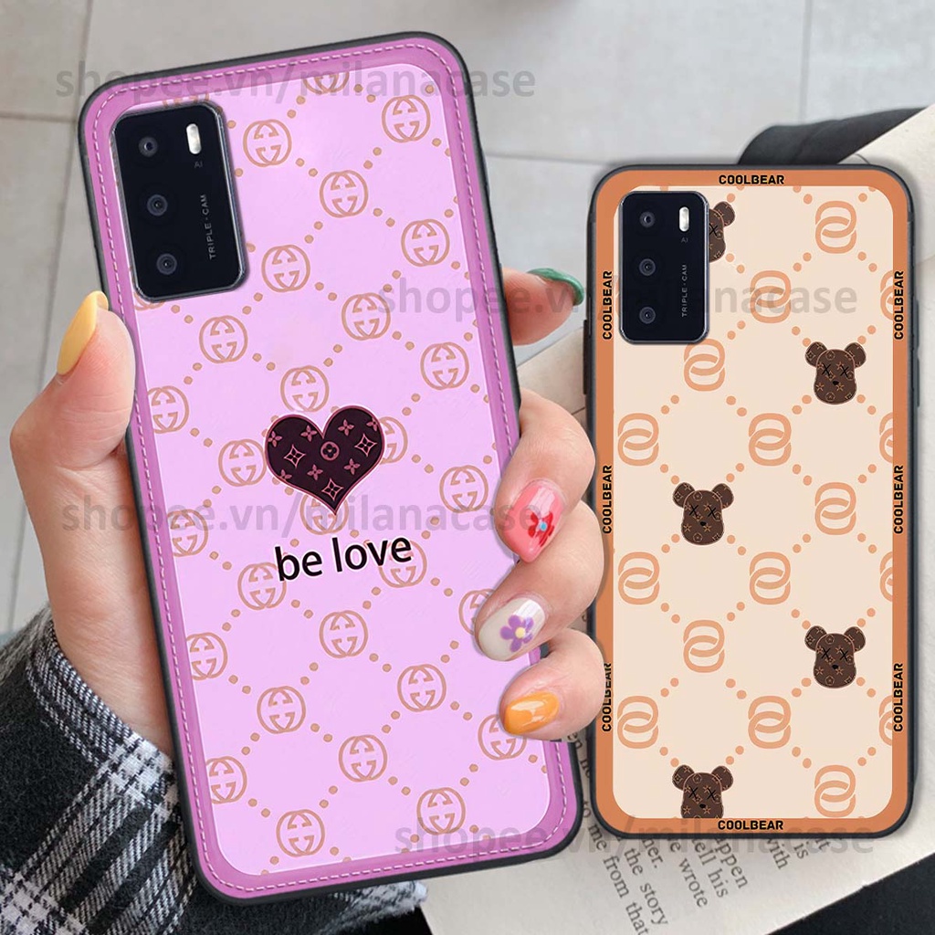 Ốp Oppo A16 hình trái tim be love tình yêu siêu đẹp, cá tính, thời trang