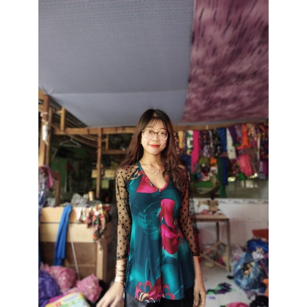 Áo bà ba may tại nhà